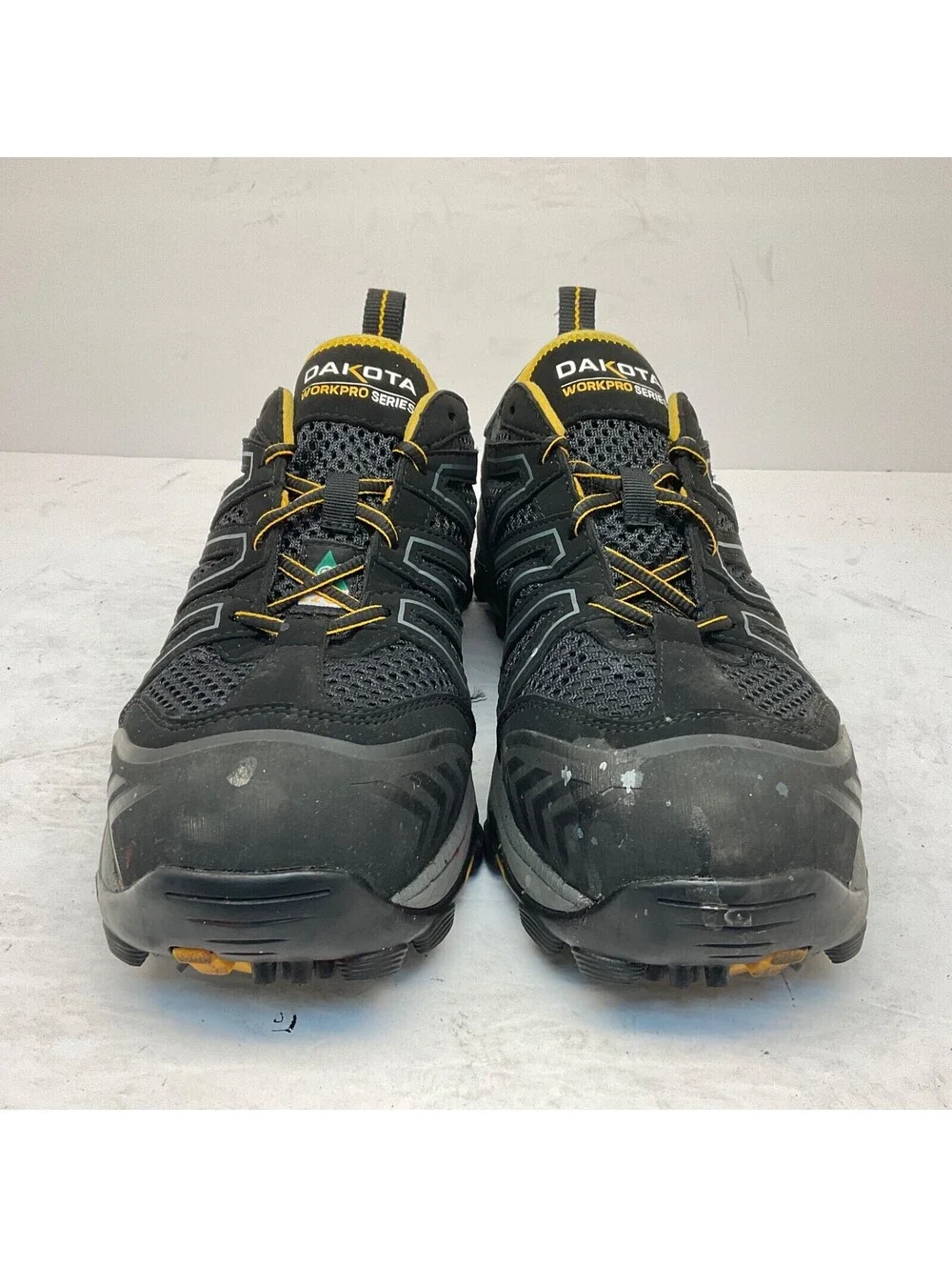 Dakota Men's Low-Cut Aluminum Toe Composite Plate Safety Shoes 2302 Black 8W/L
